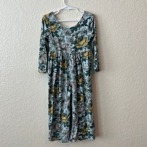 SweetHoney Floral Fall Romper - 4T